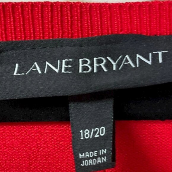 Nwot Lane Bryant Reverse Hem Sweater Size 18/20 (2XL) - Picture 2 of 5